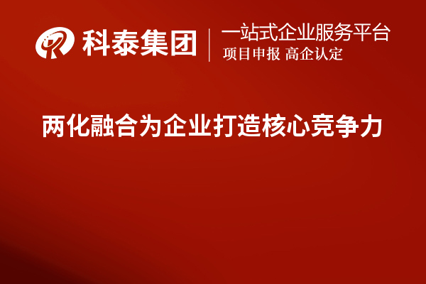兩化融合為企業打造核心競爭力