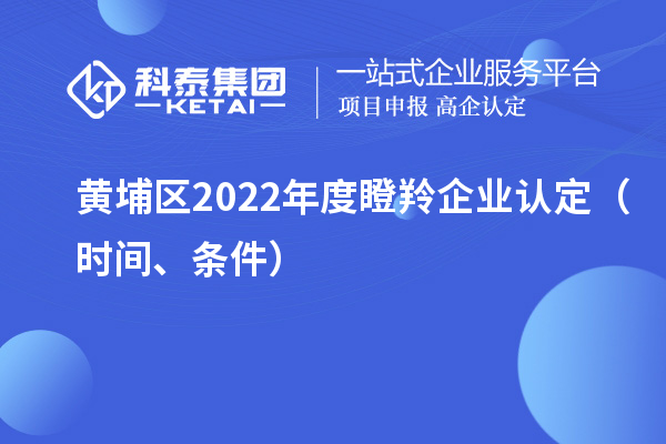黃埔區2022年度<a href=http://www.xjsygy.com/fuwu/dengling.html target=_blank class=infotextkey>瞪羚企業認定</a>（時間、條件）