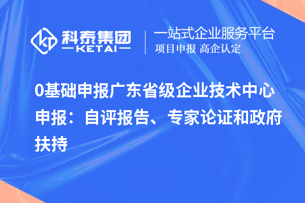0基礎(chǔ)申報廣東省級企業(yè)技術(shù)中心申報：自評報告、專家論證和政府扶持